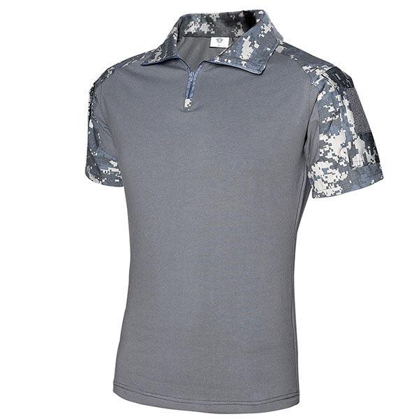 Men Summer Tactical Short Sleeve T-Shirt - Kingerousx