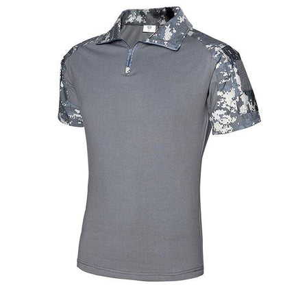 Men Summer Tactical Short Sleeve T-Shirt - Kingerousx