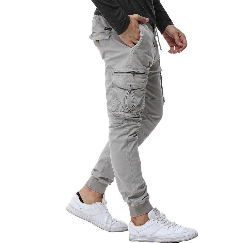 Mens Tactical Cargo Pants Men Joggers - Kingerousx