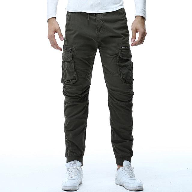 Mens Tactical Cargo Pants Men Joggers - Kingerousx