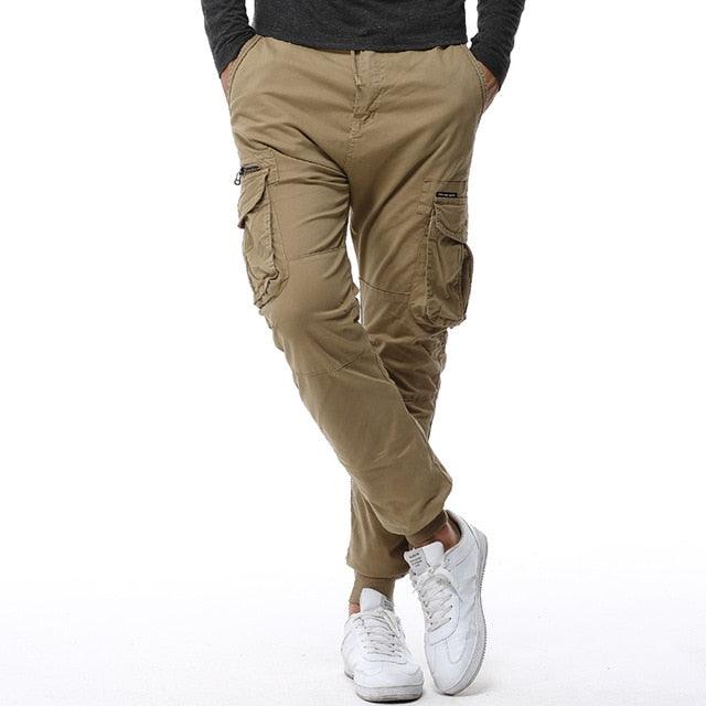 Mens Tactical Cargo Pants Men Joggers - Kingerousx