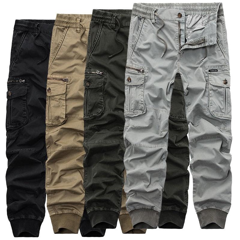 Mens Tactical Cargo Pants Men Joggers - Kingerousx