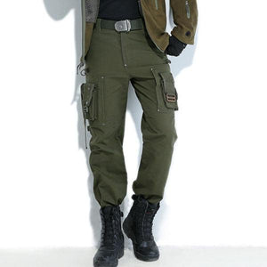 Military Pocket Casual Wear Cargo Pant For Outdoor Sports - Kingerousx
