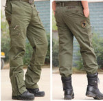 Military Style Casual Multi-Pocket Cargo Pant - Kingerousx