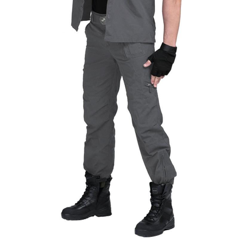 Military Style Casual Wear Multi-Pocket Cargo Pant - Kingerousx