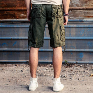 Multi Pockets Straight Summer Wear Short Pant - Kingerousx