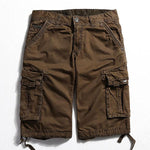 Multi Pockets Straight Summer Wear Short Pant - Kingerousx