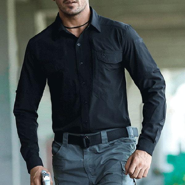 Quick Dry Material Men's Tactical Shirt - Kingerousx