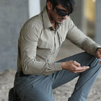 Quick Dry Material Men's Tactical Shirt - Kingerousx