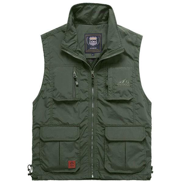 Simple Design Men's Vest For Sports and Outdoors - Kingerousx