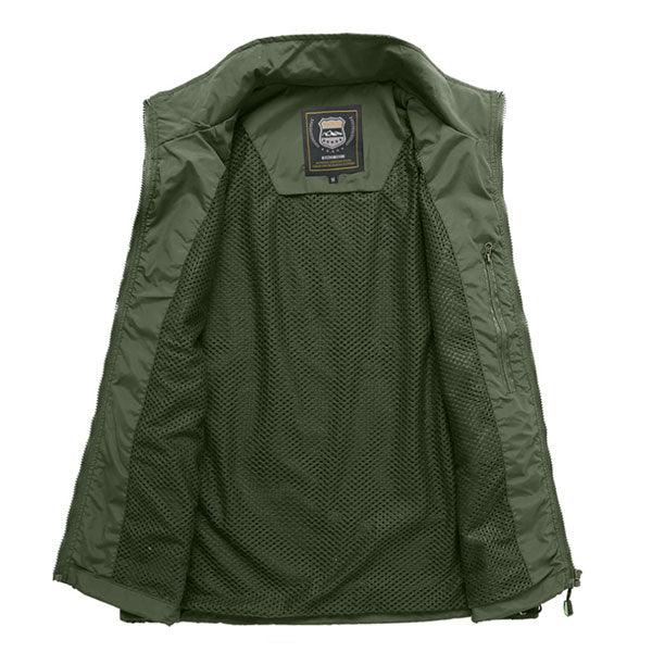Simple Design Men's Vest For Sports and Outdoors - Kingerousx