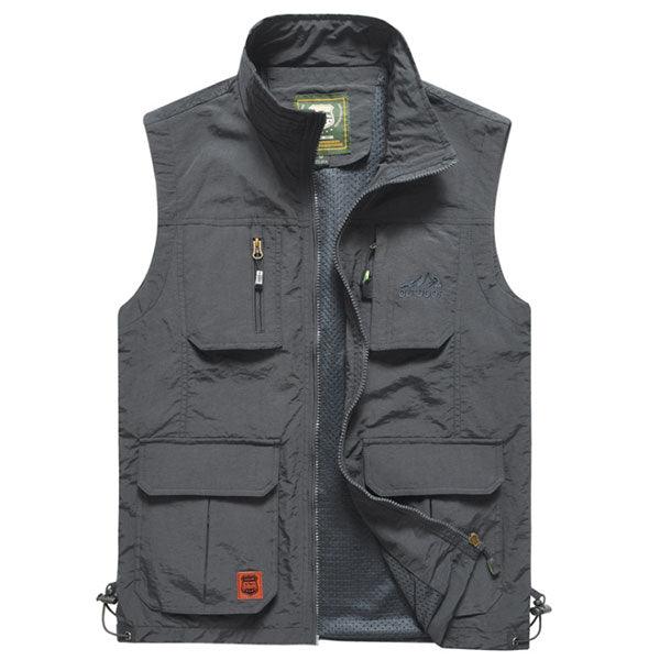 Simple Design Men's Vest For Sports and Outdoors - Kingerousx