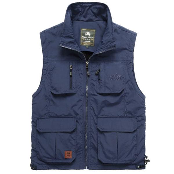 Simple Design Men's Vest For Sports and Outdoors - Kingerousx