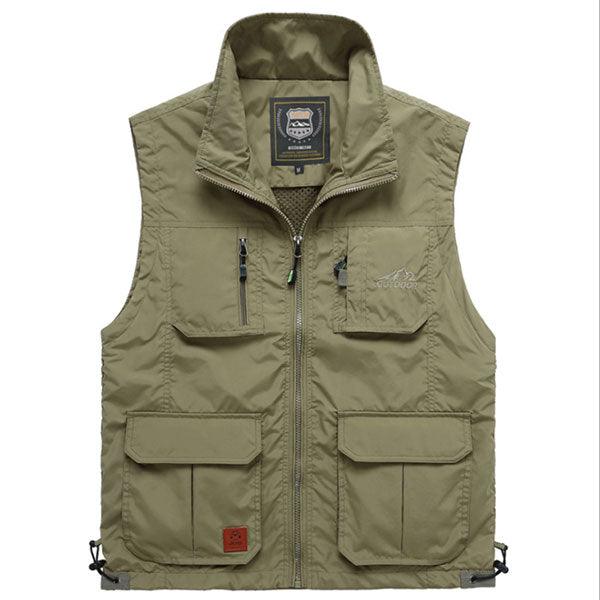 Simple Design Men's Vest For Sports and Outdoors - Kingerousx