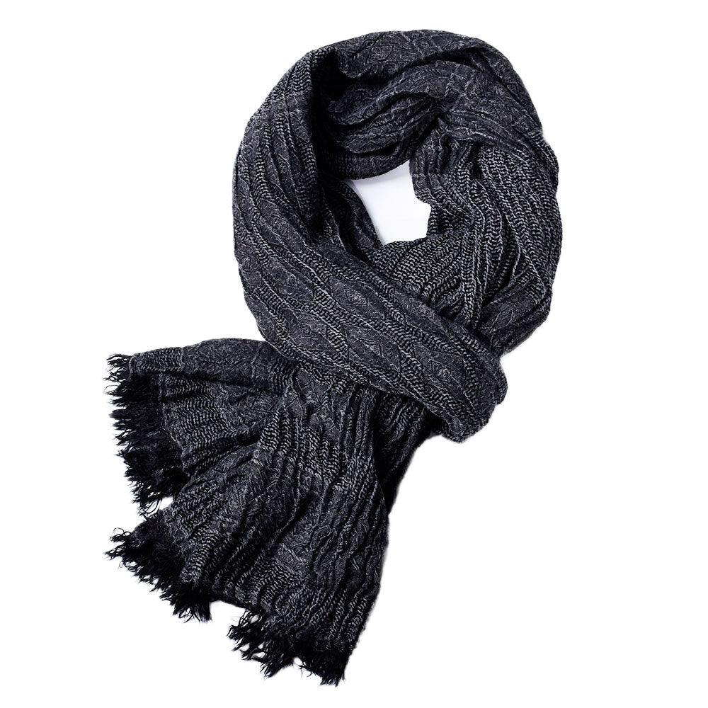Simple Tassel Element Men's Scarf - Kingerousx