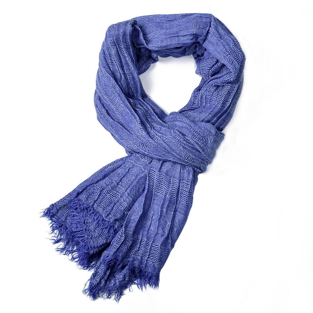 Simple Tassel Element Men's Scarf - Kingerousx