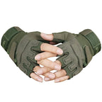 Tactical Fingerless Fighting Combat Glove - Kingerousx