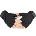 Tactical Fingerless Fighting Combat Glove - Kingerousx