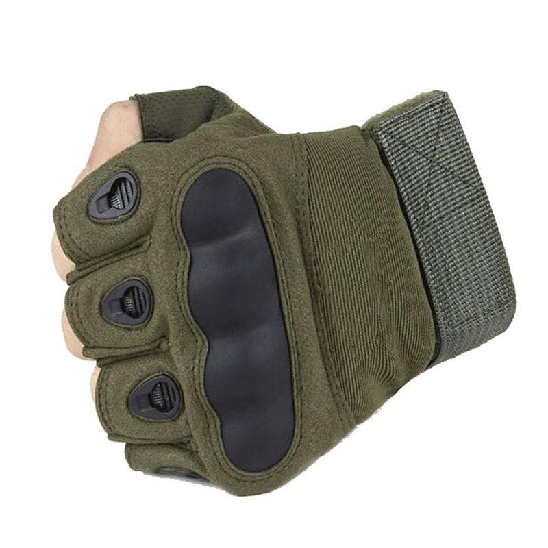Tactical Fingerless Gloves Military Army Shooting Paintball Airsoft Gloves - Kingerousx