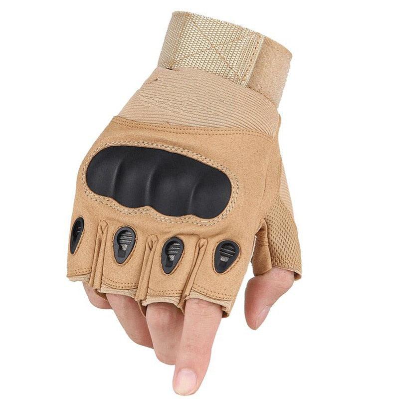 Tactical Fingerless Gloves Military Army Shooting Paintball Airsoft Gloves - Kingerousx
