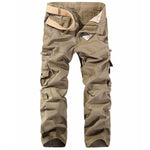 Unique Design Cotton Multi-Pocket Size Zipper Men's Cargo Pants - Kingerousx