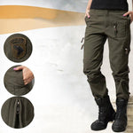 Women Fashion Military Style Pant Large Size Available - Kingerousx