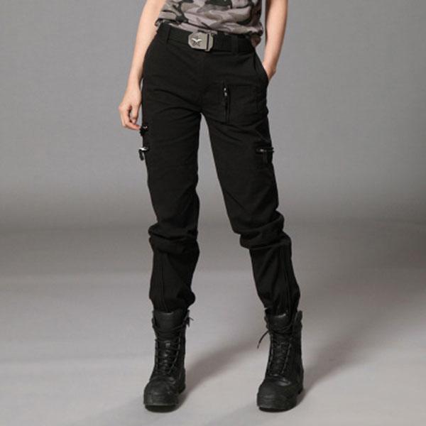 Women Fashion Military Style Pant Large Size Available - Kingerousx